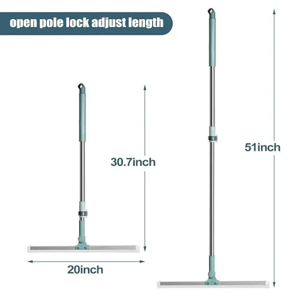 Extendable Floor Wiper | 180° Flexible Head