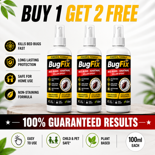 Bed Bug Killer Spray 100ml Buy 1 Get 2 Free