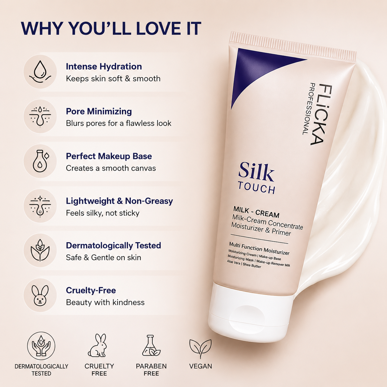 ZIVVA - FLiCKA Silk Touch 3-in-1 Moisturizer
