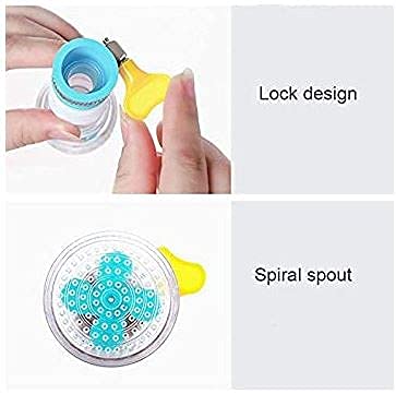 360° Adjustable Rotating Water Shower Head tab extension (pack of 3)
