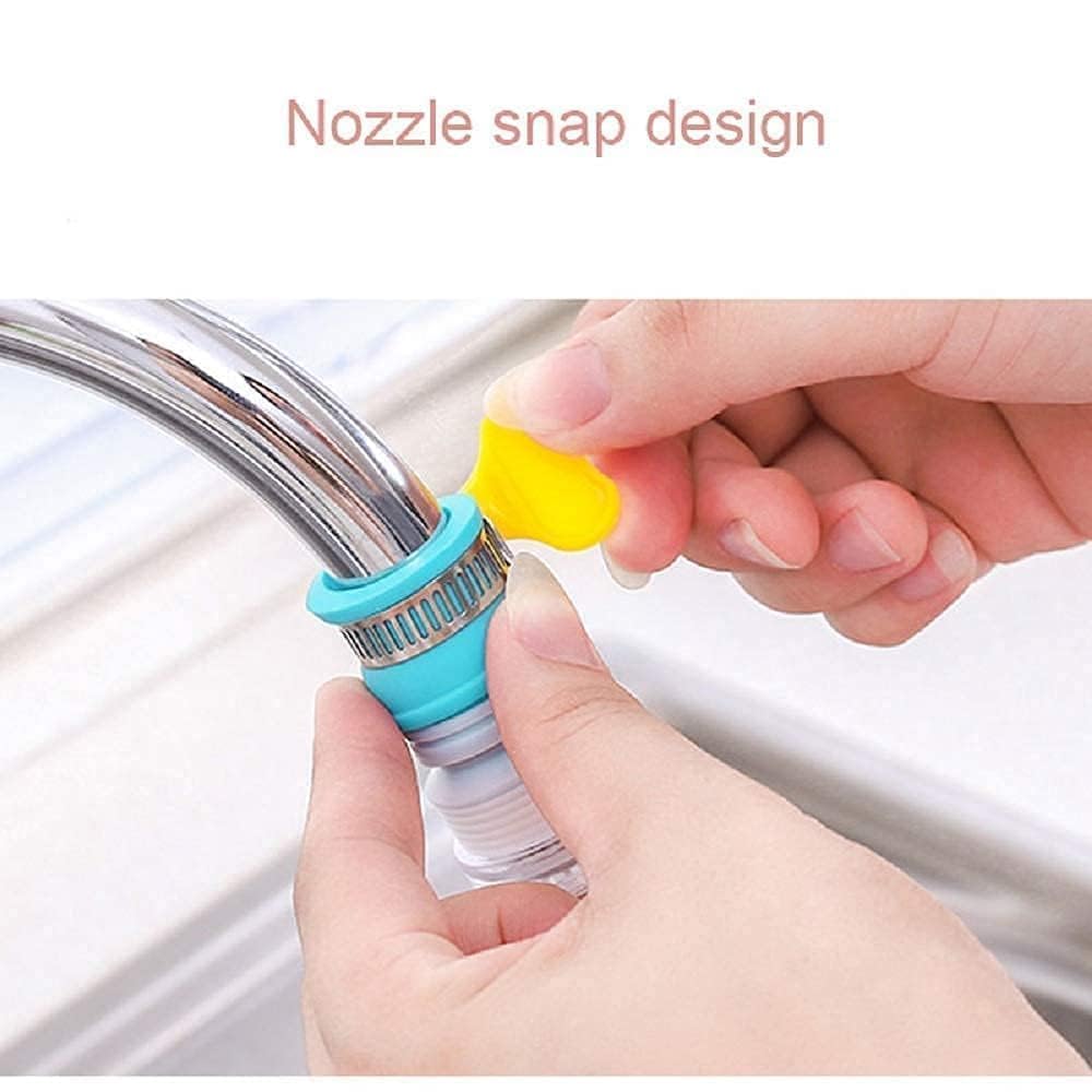 360° Adjustable Rotating Water Shower Head tab extension (pack of 3)