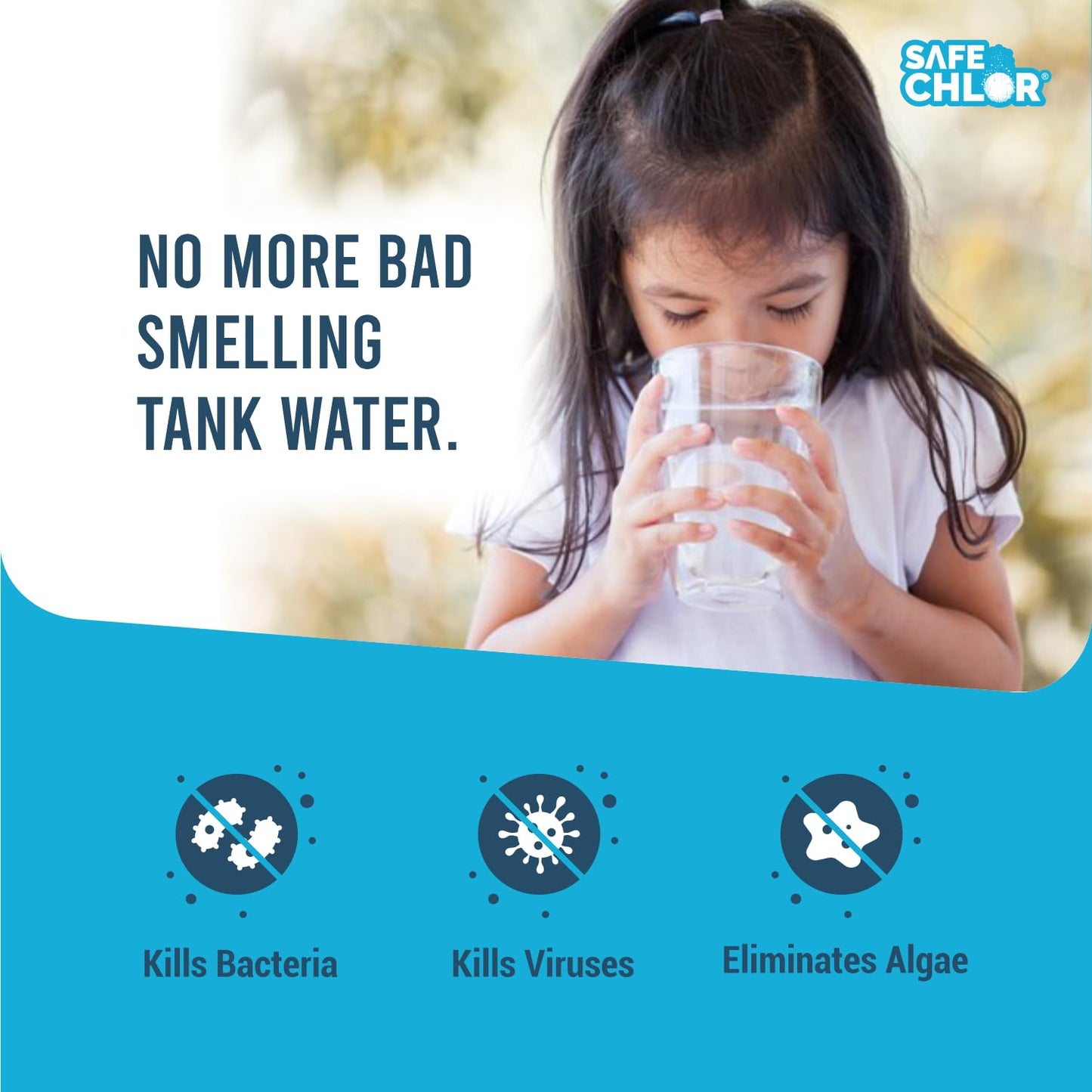 Water Tank Purification Tablets (One Tablet - 1000 Litres - Pure Water)