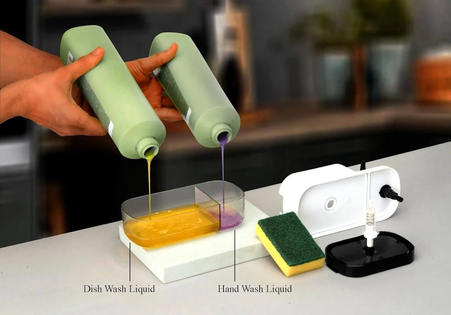 3-in-1 Smart Kitchen Sink Organizer for Effortless Dishwashing